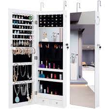 jewelry organizer cabinet hanging