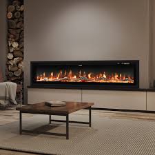 Electric Fireplace 9 Flame Colors