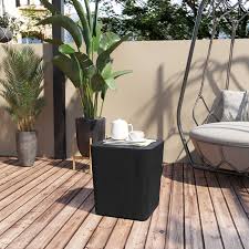 Outsunny Patio Wood Effect Coffee Table