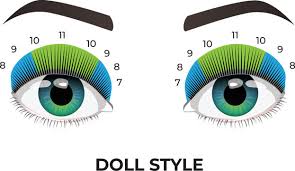 doll glamor style type of lash