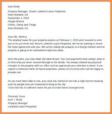 Letter To End Lease Agreement Singlepub Co