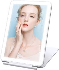 mateprox travel makeup mirror with led