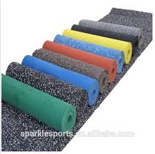 quality rubber roll gym floor mat