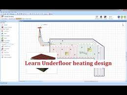 how to design underfloor heating by