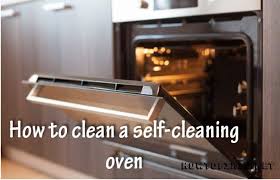 How To Clean A Self Cleaning Oven