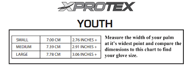 Xprotex Youth Size Chart Jpg