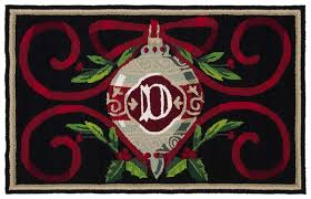 rug mon244d monogram area rugs by