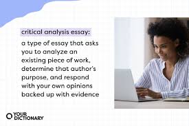 what is a critical ysis essay