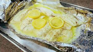 easy baked tilapia in foil with