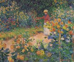 In The Garden 1895 Claude Monet