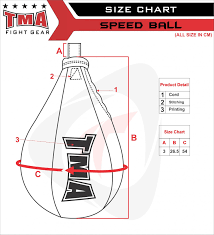 Tma Speed Ball Training Punching Speed Bag Boxing Mma Pear