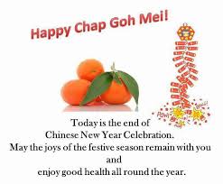 Chap goh meh (sometimes spelled chap goh mei) marks the last day of the chinese new year celebration. Agnes Diary More My Chap Goh Mei 2018