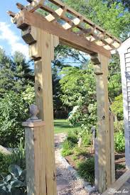 Fabulous Diy Wooden Arbor For The