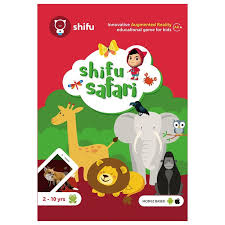 Shifu Safari Educational Interactive Ar Card Game For Kids