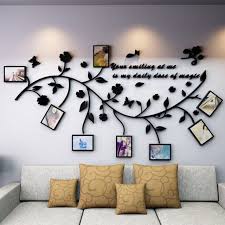 solid acrylic wall sticker 3d branch