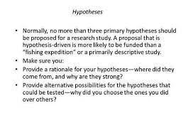 For a hypothesis to be a scientific hypothesis, the scientific method requires that one can test it. Hypothesis In Research Proposal Research Proposal Hypothesis Research Proposal Example