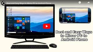 Desktop computer technology tablet notebook nature design workspace pc work 4k wallpaper. Top 3 Ways To Cast Pc Screen To Android Phone No Cable Required