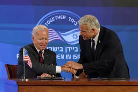President Joe Biden, Israeli Prime Minister Yair Lapid agree to stop Iran  nuclear program, differ on how | PBS NewsHour