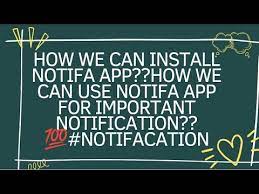 How we can install Notifa app??How we can use Notifa app for important  notification??💯#notifacation - YouTube