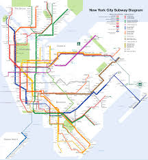 New York City Subway Map Wikipedia