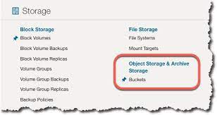 oci object storage using the aws cli