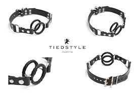 Double ring gag - DRGBL1 - TIEDSTYLE