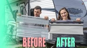 Maybe you would like to learn more about one of these? Slow Rise Day Night Roller Shades Rv Install Goodbye Mini Blinds Rv Upgrade Youtube