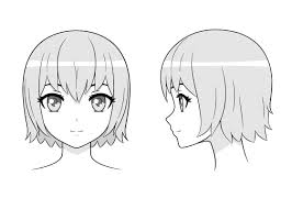 From here you can learn how to draw, shade and paint to improve your drawing skills. How To Draw An Anime Girl S Head And Face Animeoutline