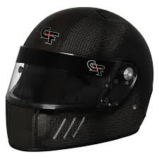 G Force 3128medbk Cf3 Series Full Face Carbon Racing Helmet Black M Size