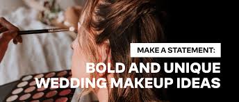 bold and unique wedding makeup ideas
