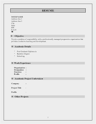 Create and download your pdf cv in less than 5 minutes. Blank Resume Format Pdf Free Download Resume Resume Sample 13311