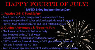 july fourth safety tips