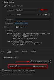 how to export custom framerate videos