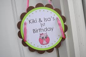 See more ideas about first birthdays, birthday, owl birthday parties. Girls 1st Birthday Party Door Sign Girl Owl Theme Woodland Party Girls Birthday Party Decorations So Sweet Party Shop
