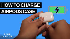 how to charge your airpods case you