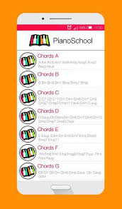 These are the chords for piano. Piano School The Complet Guide For Piano Chords For Android Apk Download