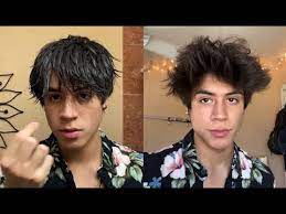 This hairstyle is suitable for the. Tiktok Boy Hairstyle Tutorial Youtube