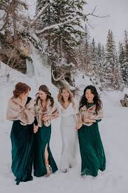 hunter green bridesmaid dresses