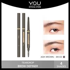 jual you teardrop brow definer pensil