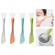 4pcs set dual ended face mask spoon and
