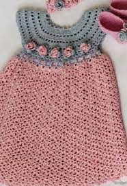 lacy crochet baby dress pattern free
