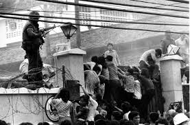 Slide show a photographic look back on the tumultuous evacuation of saigon and the north vietnamese takeover on april 30, 1975. The U S And Vietnam 40 Years After The Fall Of Saigon Us News