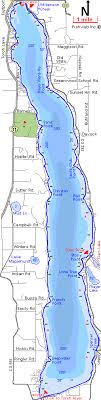 Torch Lake Map Antrim County Michigan Fishing Michigan