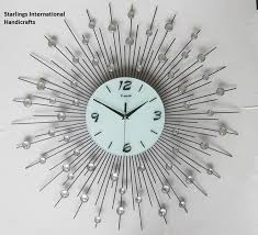 Diamond Crystal Wall Clock