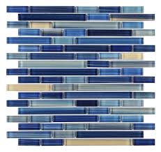 11 75x12 linear pattern multi blue