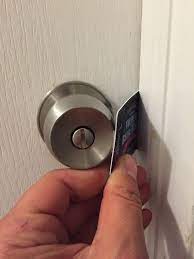 A pocketknife will also work for prying open a door, but there is an increased risk of damaging the paint around the door or cutting yourself. How To Open A Locked Bedroom Door Without Using A Key Quora