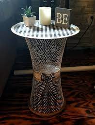 Dollar Tree Basket Side Table