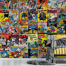 Dc Comics Wall Mural Vintage Comic
