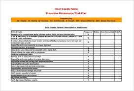 Identify your equipment, triggers, responsibilities, tasks, frequency, etc. 39 Preventive Maintenance Schedule Templates Word Excel Pdf Free Premium Templates