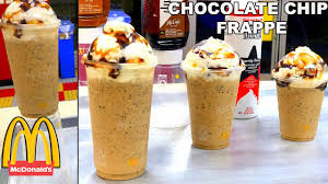 mcdonald s chocolate chip frappe you